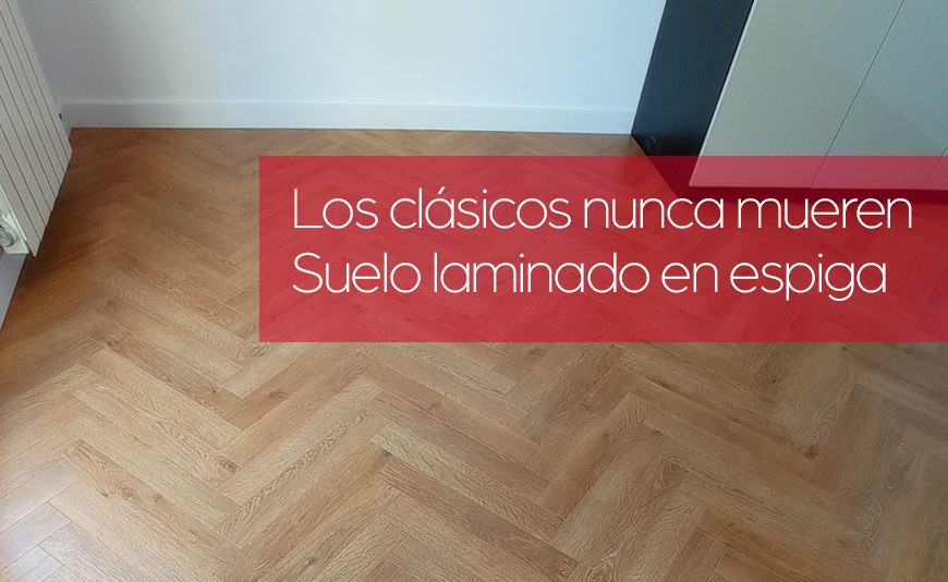 Suelo Laminado En Espiga